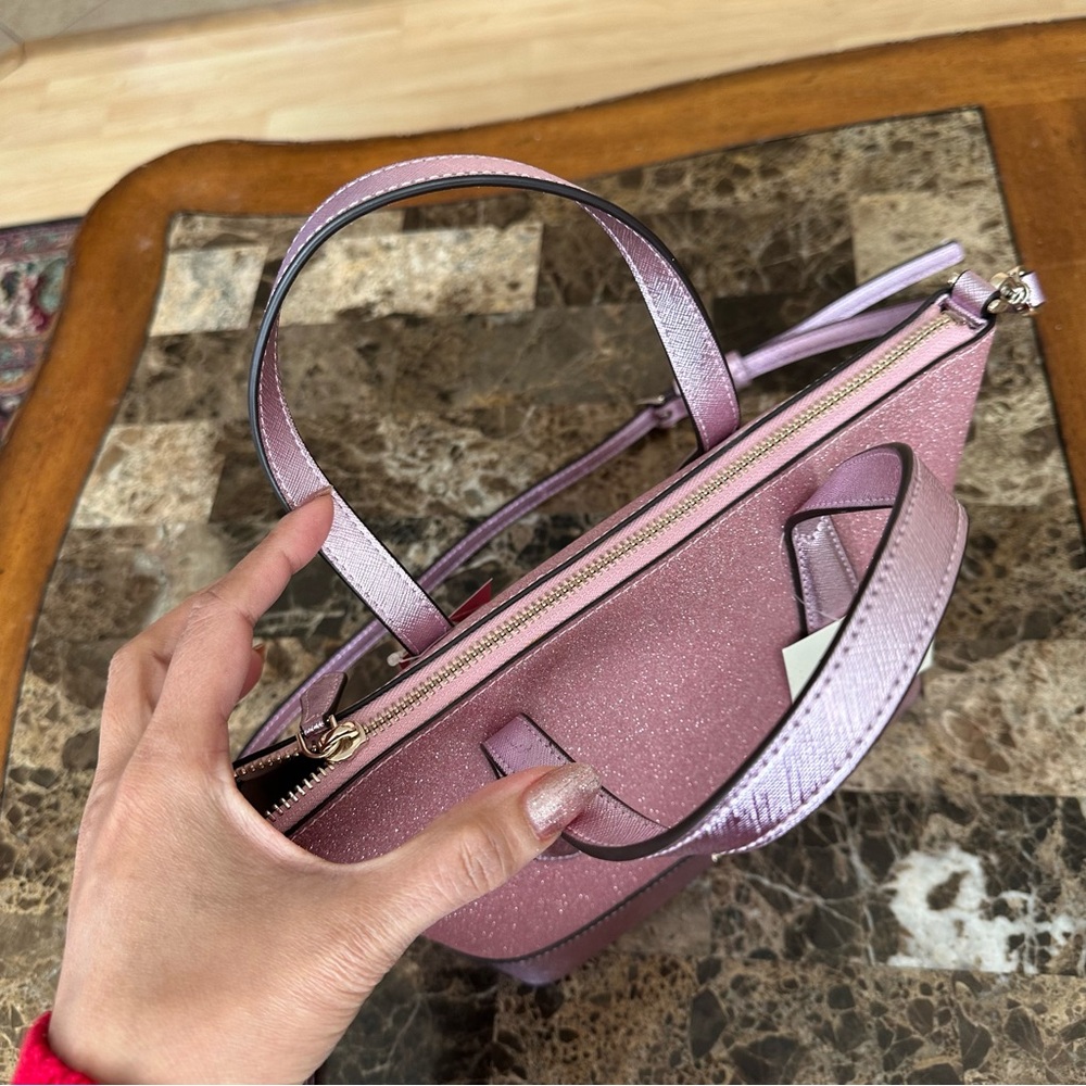 Authentic Kate Spade Lola Glitter Satchel - Picture 10 of 15